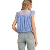 Women's Ruffle Detail Bubble Top - &merci - 3 of 3