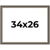 PosterPalooza | Weathered Black Picture Frame - UV Acrylic, Backing Board, Hanging Hardware Included - 2 of 4