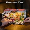 ROBOTIME 3D Wooden Puzzles Building Kit DIY Garage Workshop, Multicolored, 9.4"*5.9"*6.7" - 3 of 4