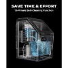 Nugget Ice Makers Countertop -44lbs per Day Ice Machine with Self-Cleaning, Timer Pebble with Soft Chewable Ice, One-Click Operation, Stainless Steel - 2 of 4