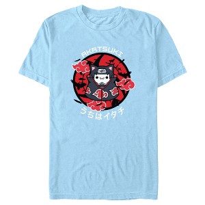 Men's Naruto Nyaruto Itachi Akatsuki Symbols T-Shirt - 1 of 4