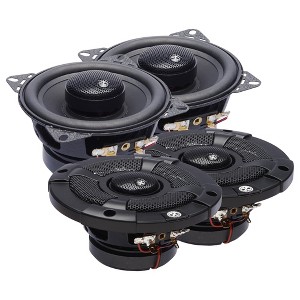 PowerBass 2 Pairs of XL-42SS Marine/Powersport 4" Coaxial Speakers - 1 of 4