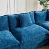 Sapphtopaz Modern Cloud Sofa Couches for Living Room with 2 Layer Upholstered Comfy Sofa with Chenille Fabric for Living Room,Apartment - 4 of 4