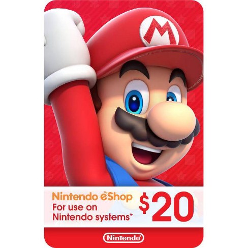 Nintendo Eshop Gift Card Digital Target - target roblox card