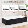 JANSNO Tri-Fold Memory Foam Mattresses with Removable Washable Cover & Space-Saving Design - 3 of 4