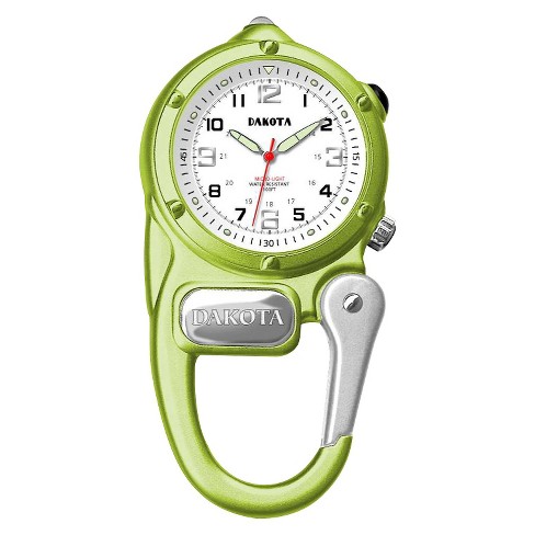 interieur Gezicht omhoog Laboratorium Women's Dakota Mini Clip Microlight Watch - Lime : Target