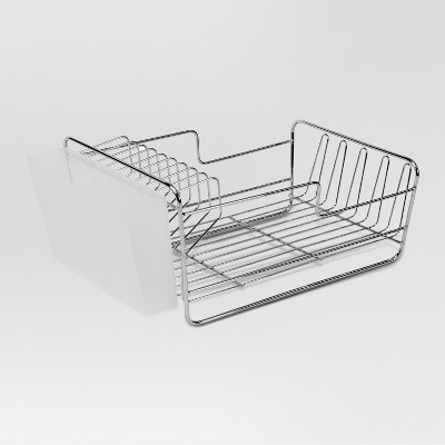 Dish Racks with Utensil Tray Matte Nickel Small - Threshold™