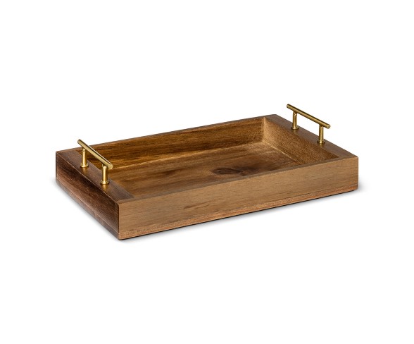 9" Iron/Bamboo Jewelry Storage Wood - 88 Main
