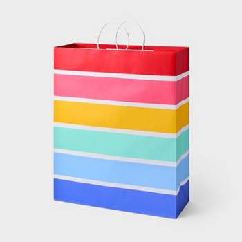 Striped Jumbo Gift Bag - Spritz™