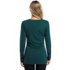 Clearlove Womens Maternity Shirt Fall Long Sleeve Crew Neck T-Shirts Pregnancy Clothes Side Ruched Tunic Tops - 2 of 4