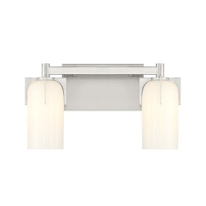 Savoy House Caldwell 2 - Light Vanity in  Satin Nickel - 1 of 1