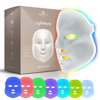 Project E Beauty Lightaura | Led Light Therapy For Face | 7-color Led ...