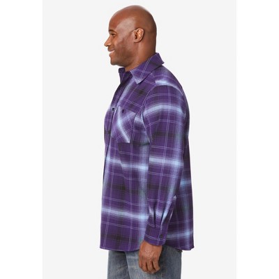 KingSize Stretch Flannel Shirt