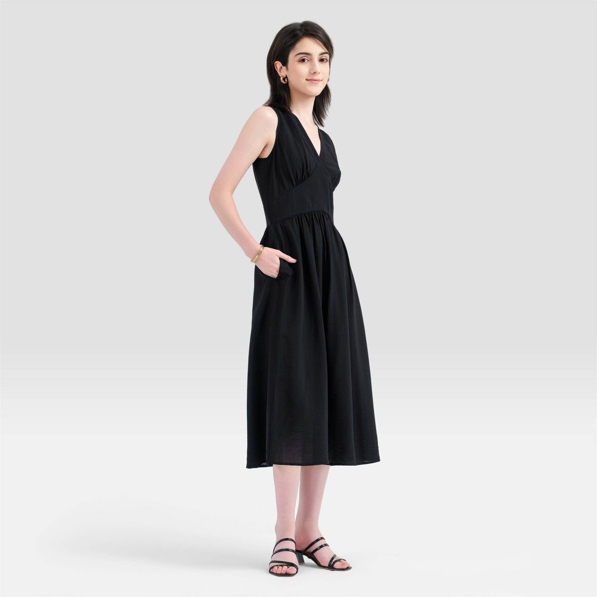 Women's Pullover Midi Dress - A New Day™ - thumbnail 5