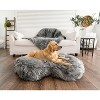 PAW BRANDS PupCloud Faux Fur Memory Foam Luxury Dog Bed - 4 of 4