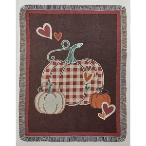BrylaneHome Jacquard Tapestry Blanket - 1 of 2