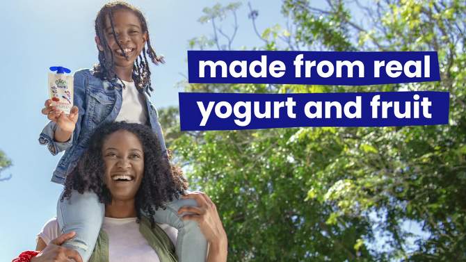 GoGo squeeZ Kids&#39; YogurtZ, Variety Blueberry/Berry - 30oz/10ct, 2 of 15, play video