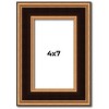 PosterPalooza | Photo Size Weathered Gold Picture Frame - UV Acrylic, Foam Board Backing, Hanging Hardware - 2 of 4