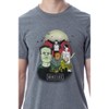 Universal Monsters Mens' Characters Dracula Halloween Sleep Pajama Set Multicolored - 2 of 3