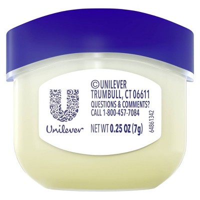 Vaseline Lip Therapy Mini Lip Balm - Vanilla Swirl - Travel Size - 0.25oz