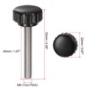 Unique Bargains Plastic Threaded Bolt Knurled Clamping Knob Thumb Screws 6 Pcs - 2 of 4