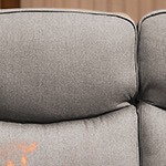 gray cushion/gray wicker