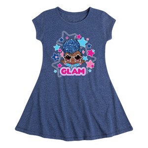 Girls' - LOL Surprise! - Glam Series Fit & Flair Cap Sleeve Dress - 1 of 2