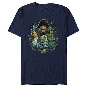 Men's Peter Pan & Wendy Animated Movie Poster T-Shirt - 1 of 4