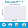 Unique Bargains Floor Wall Air Registers Magnetic Vent Covers White 2 Pcs - 2 of 4