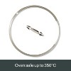 All-Clad 10" & 12" Nonstick Glass Lid Set, HA1 Hard Anodized - 4 of 4
