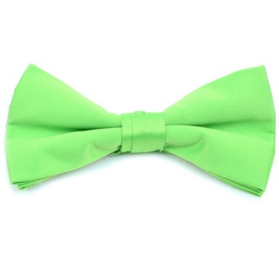 Young Boy's Pre-tied Clip On Bow Tie - Formal Tuxedo Solid Color