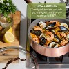 T-fal 2 Piece Ceramic Nonstick Fry Pan Set, Rose Gold - 4 of 4