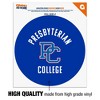 Presbyterian College Blue Hose Logo Automotive Car Window Locker Circle Bumper Sticker - 3 of 4