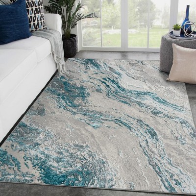 LUXE WEAVERS Modern Abstract Indoor Area Rug
