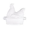 Fitz & Floyd Savannah Classic Ceramic 48 oz White Covered Bowl - 2 of 4