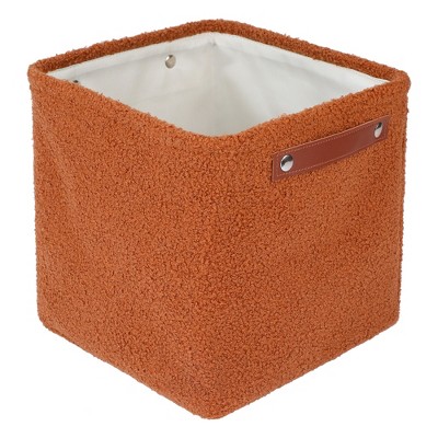 REGALWOVEN Cotton Collapsible Sturdy Rope Handle Open Storage Bins 11x11x11in 3 Pcs