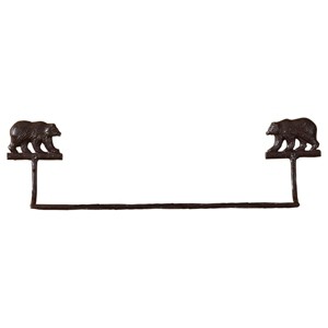 Park Designs Cast Bear Towel Bar - 24" - 1 of 3
