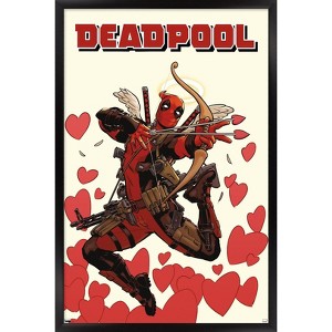 Trends International Marvel Comics Deadpool - Cupid Framed Wall Poster Prints - 1 of 4
