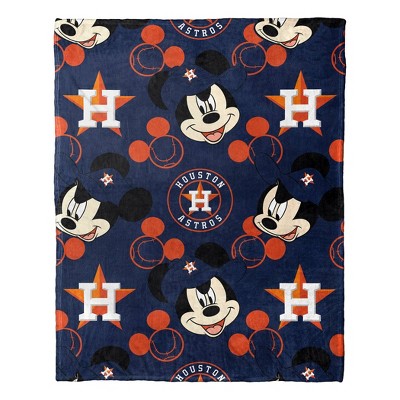 Houston Astros MLB Jersey Personalized Silk Touch Throw Blanket