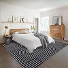 Acekool Washable Runner Rug 2x6, Modern Abstract Non Slip Low Pile Foldable Entryway Hallway Carpet, Soft Indoor Mat for Kitchen, Laundry, Orange - 2 of 4