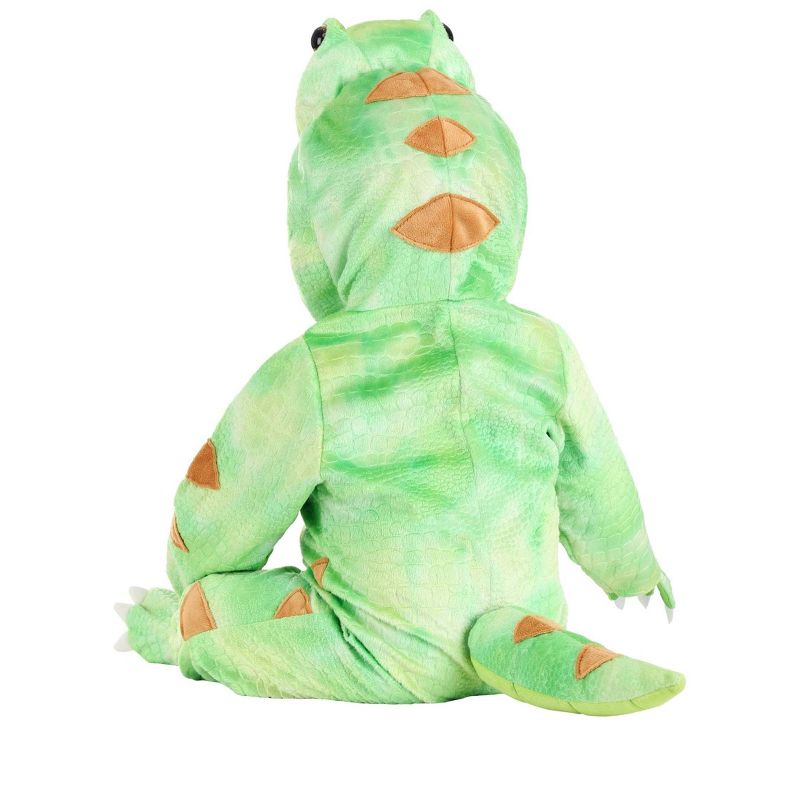HalloweenCostumes.com Green T-Rex Baby Costume., 2 of 4