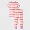 Toddler Girls' 4pc Ribbed Pajama Set - Cat & Jack™ - image 2 of 4