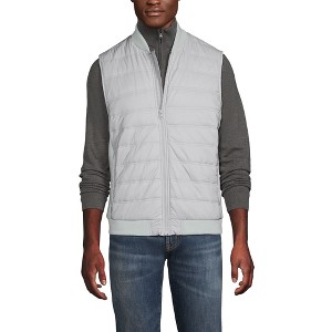 Lands' End Men's Sweater Hybrid Vest - 1 of 4