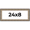 PosterPalooza | Panoramic Ornate Silver Picture Frame - UV Acrylic, Foam Board Backing, Hanging Hardware - 2 of 4