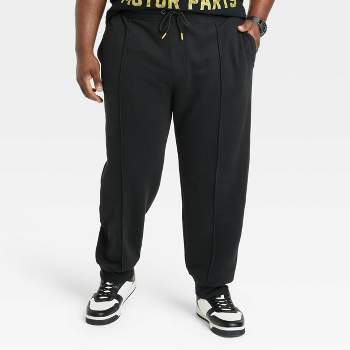 Men's Tapered Pintuck Fleece Jogger Pants - Goodfellow & Co™