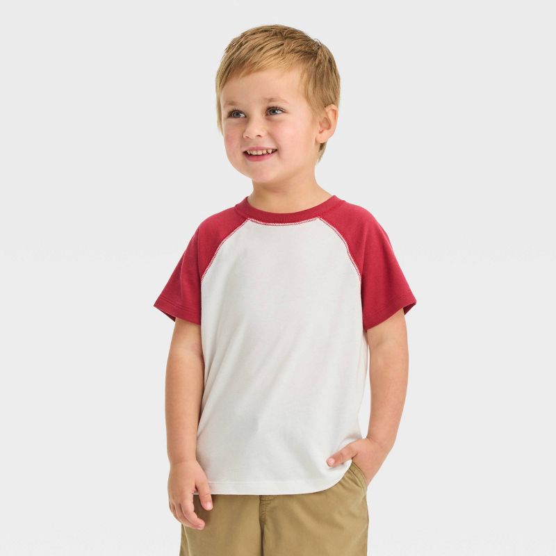 Toddler Boys' Short Sleeve Jersey Knit T-Shirt - Cat & Jack™, 1 of 5