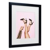 Trademark Fine Art - 1x Studio III Cheers Leo Matted Framed Art - 3 of 4