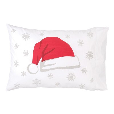 C&F Home 20" x 30" Santa Hat Christmas Holiday Pillowcase