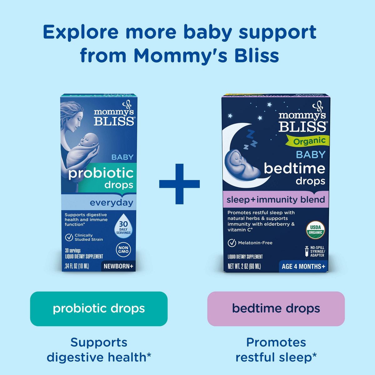Mommy's Bliss Baby Multivitamin + Iron - 1 fl oz - thumbnail 8