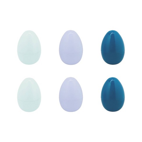 6ct Easter Plastic Eggs Shades Of Blue Spritz Target
